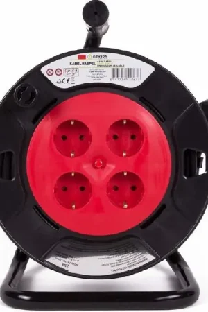 Beste prijs - HASPEL 25 METER 4V 3X1,5MM² + RA IP20