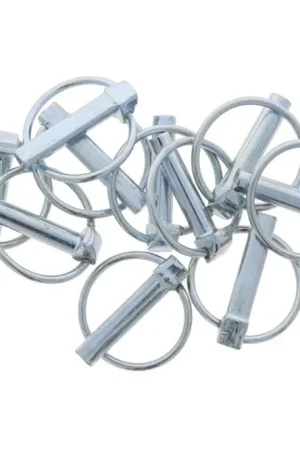 Borgclip verend 10mm per 10 stuks - Net binnen