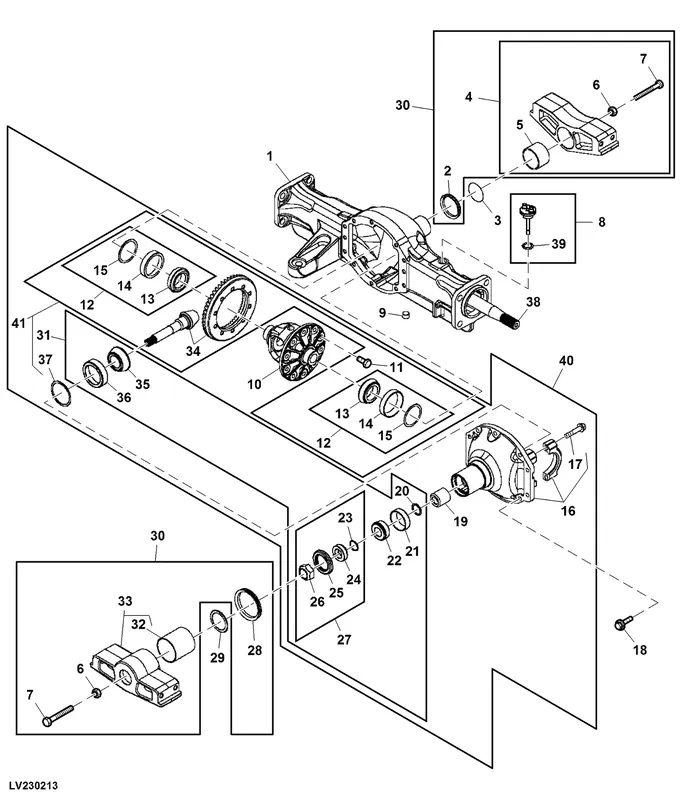 Bestseller | John Deere AM127157 SEAL KIT