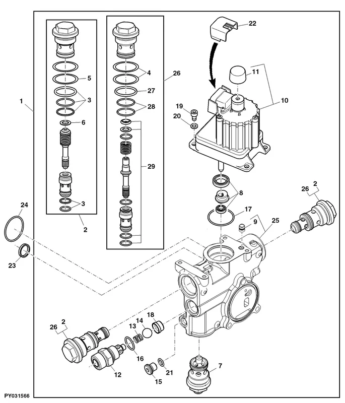 John Deere AL79037 SHIM KIT - Uitverkoop
