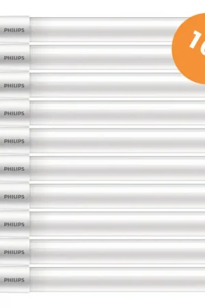 10x Philips Master LED Tube 60cm HO 8W 4000K Neutraalwit T8 | Bestseller