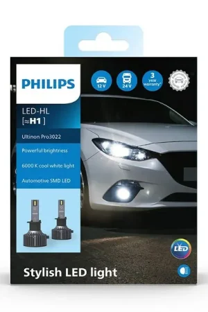 Philips H1 LED Koplamp 12-24V Ultinon Pro3022 Set - Actie loopt bijna af
