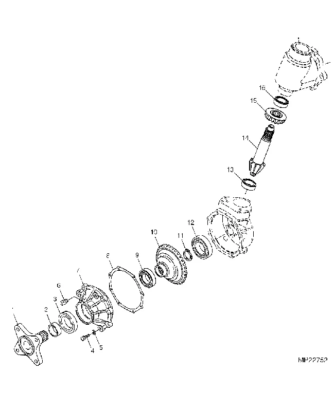 John Deere R139822 NEEDLE BEARING - Populair