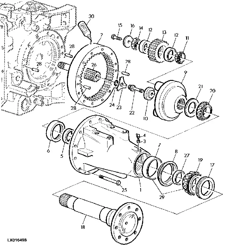 Speciale deal - John Deere RE61190 LAGER