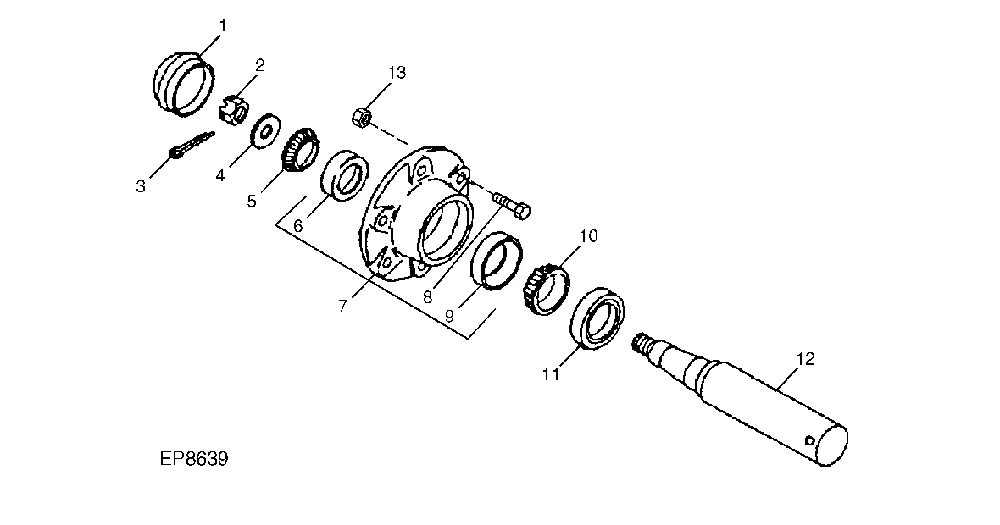 John Deere JD7266 BEARING CUP - Klantfavoriet