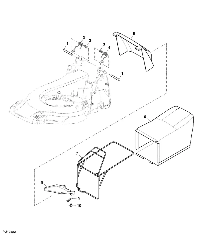 John Deere SA36193 GRASS DEFLECTOR - Flitsaanbieding
