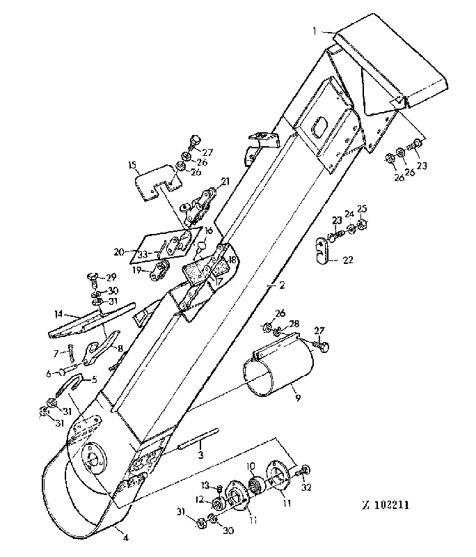 John Deere AL206475 COVER | Op voorraad