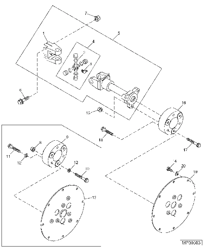 Direct beschikbaar | John Deere TCA14413 ISOLATOR