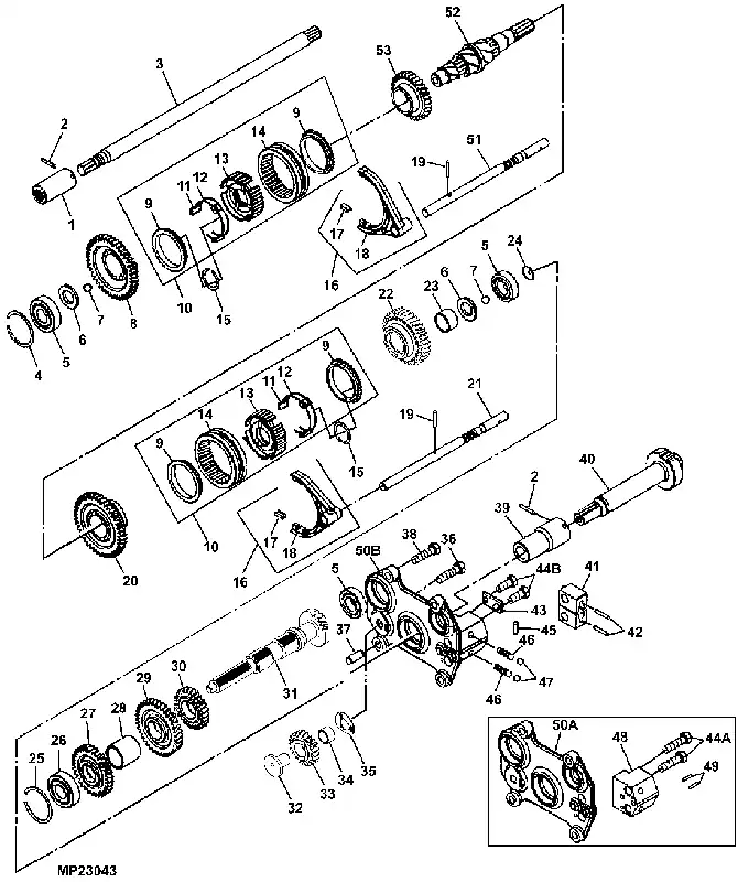 Topprijs - John Deere YZ80237 YOKE