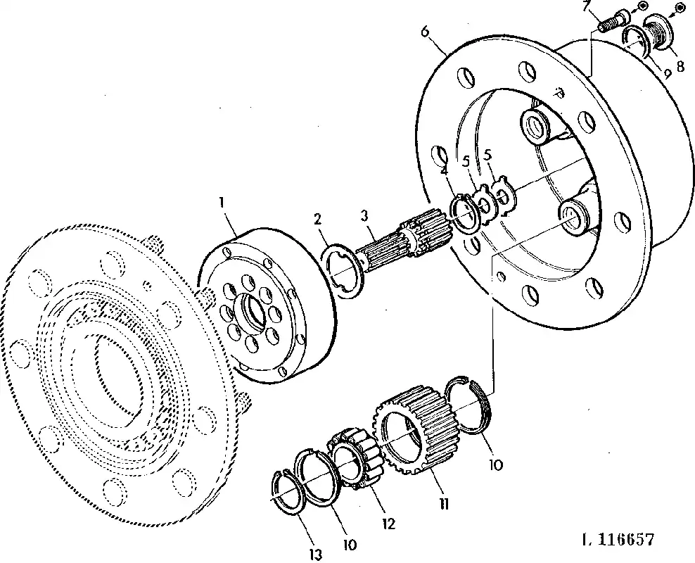 Online bestelbaar - John Deere L40028 GEAR