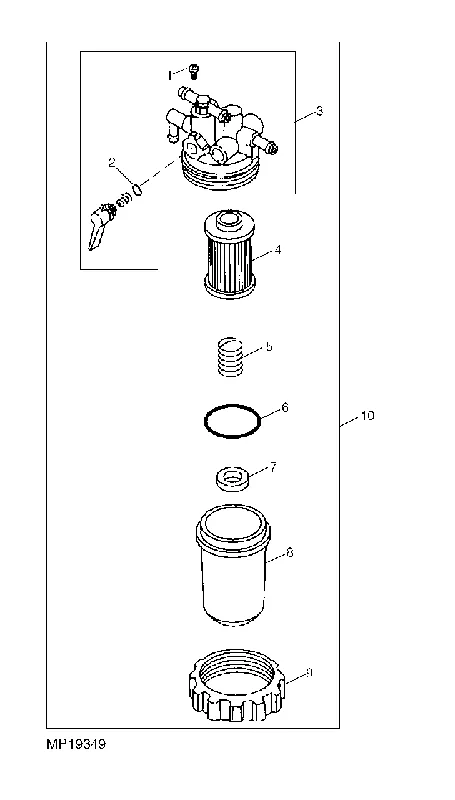 Opruiming - John Deere AM880173 FILTER