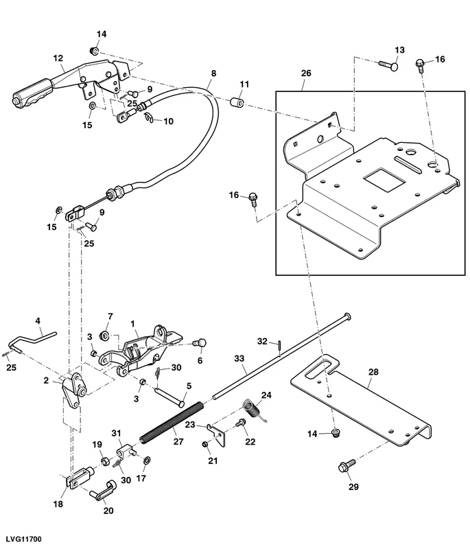 Gratis retourneren | John Deere 54M4422 YOKE