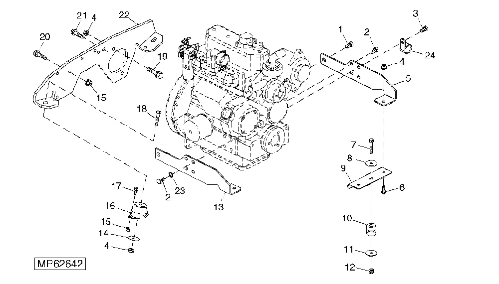 John Deere AM129013 ISOLATOR | Direct bestellen