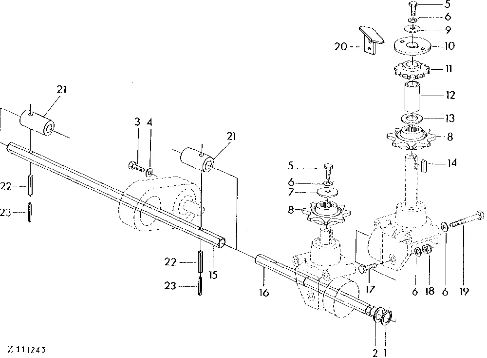 Dagdeal - John Deere MIU10664 SPACER